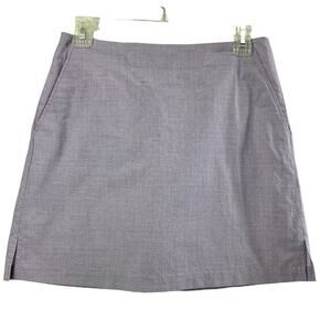 Lady Hagan Golf Skort Womens 2 Light Purple White Polka Dot Tennis Athletic Wear